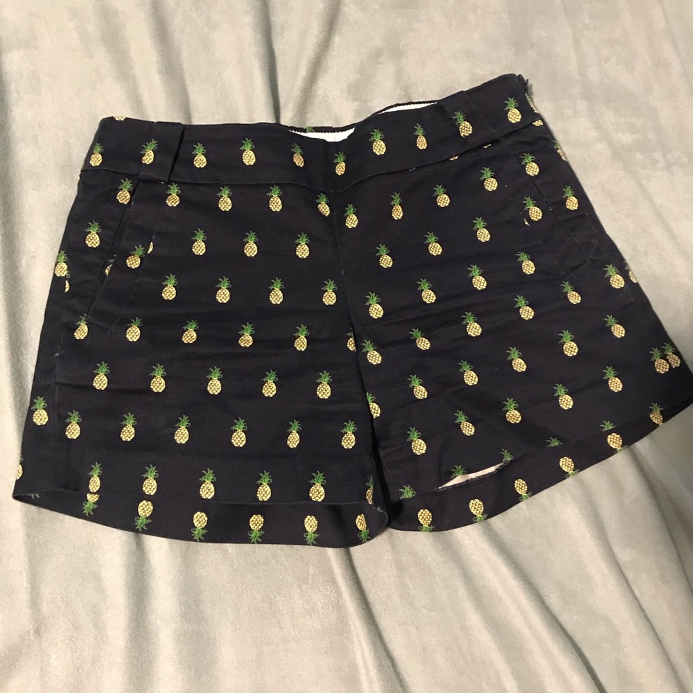 Pineapple shorts from J Crew